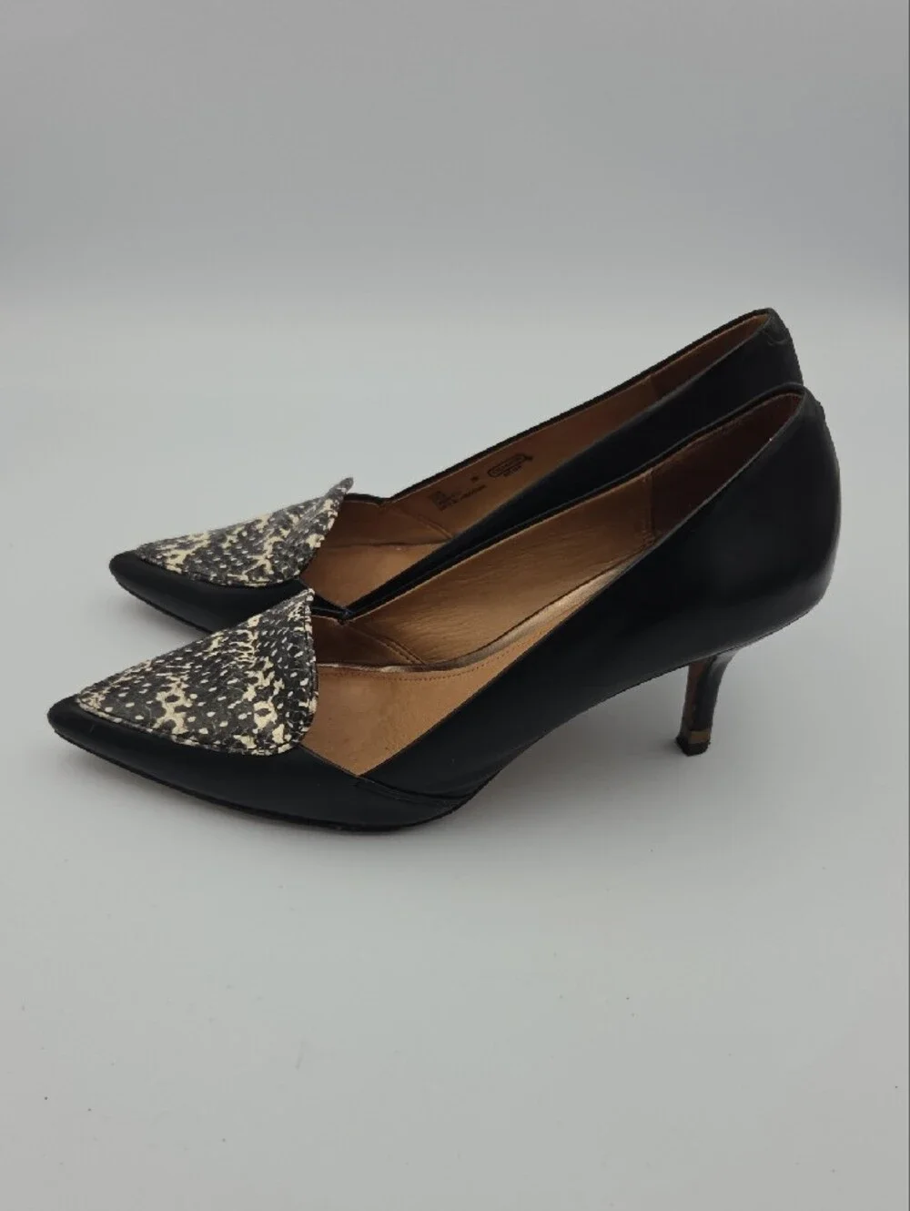 Coach Zayley Leather Heels Size 8B